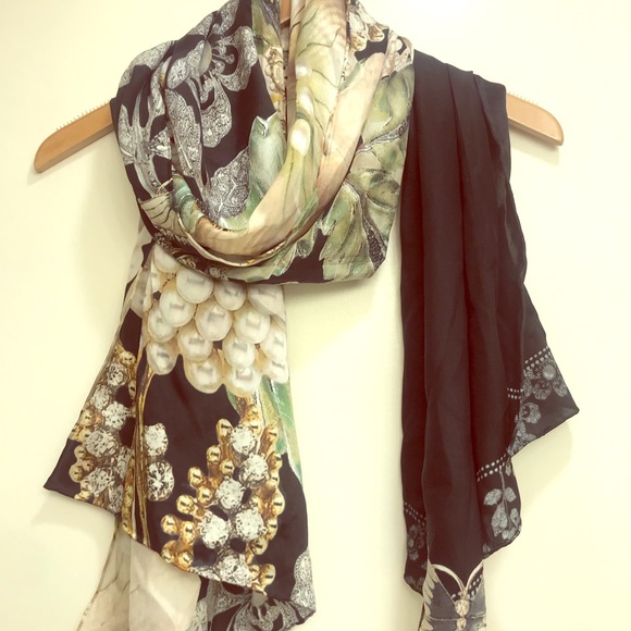 ted baker black scarf